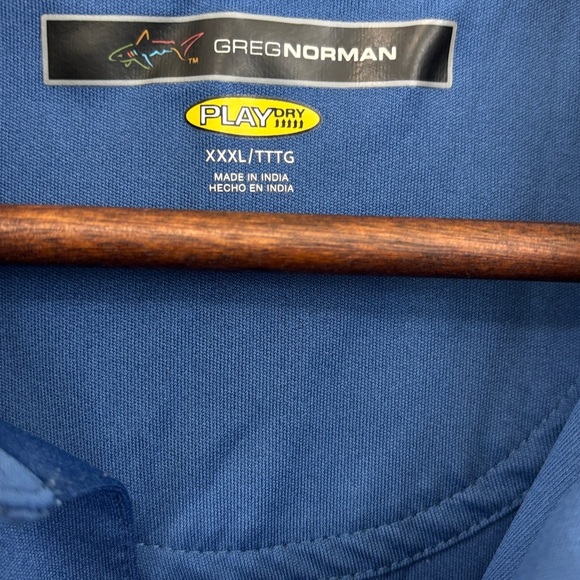 Greg Norman Collection Navy Polo Shirt - Picture 3 of 3